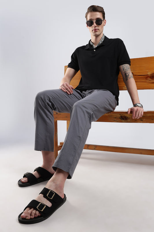 Linen Pleat Traveller-Grey