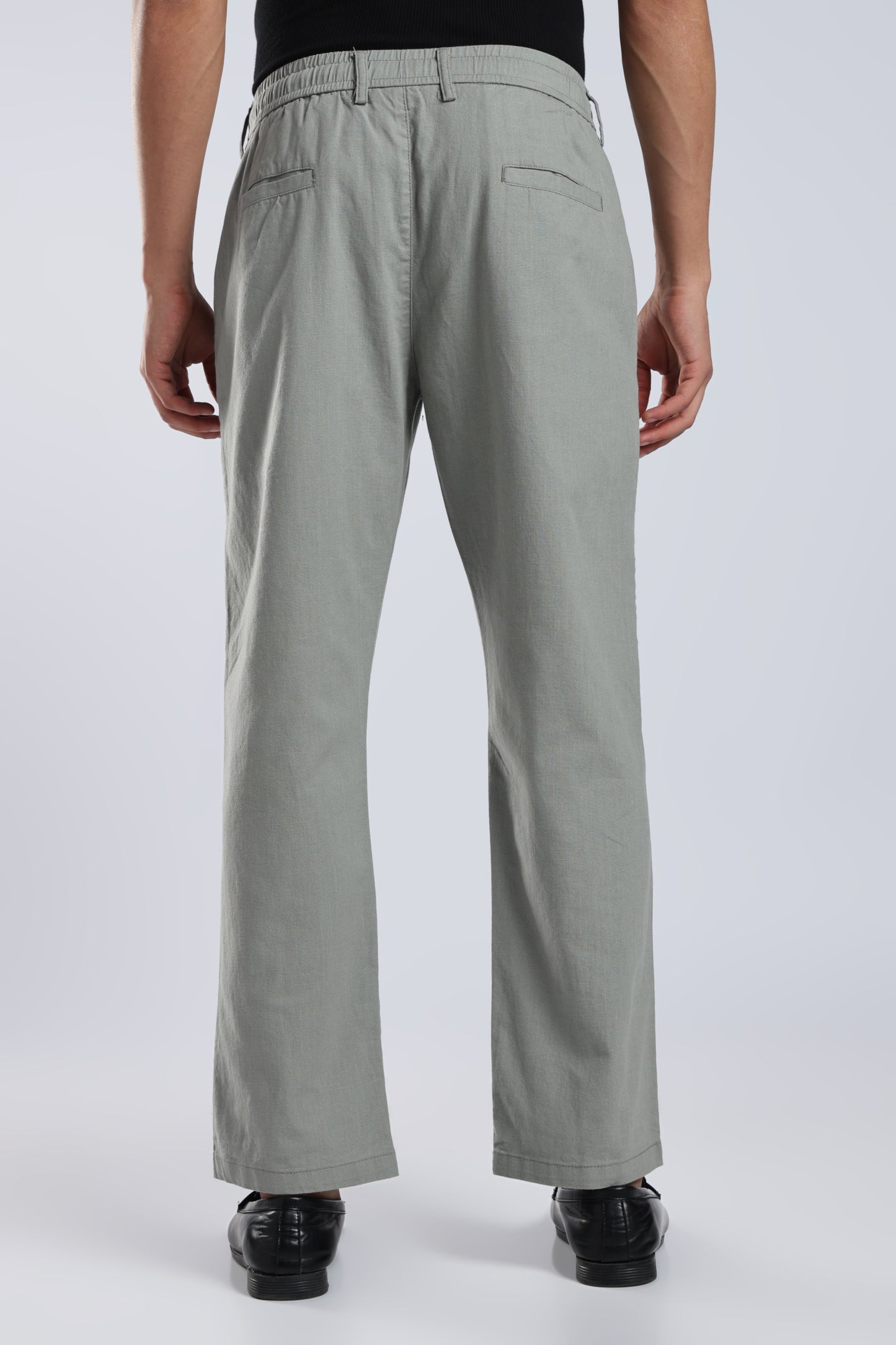 Men Linen Cotton Traveller Trousers – Fern