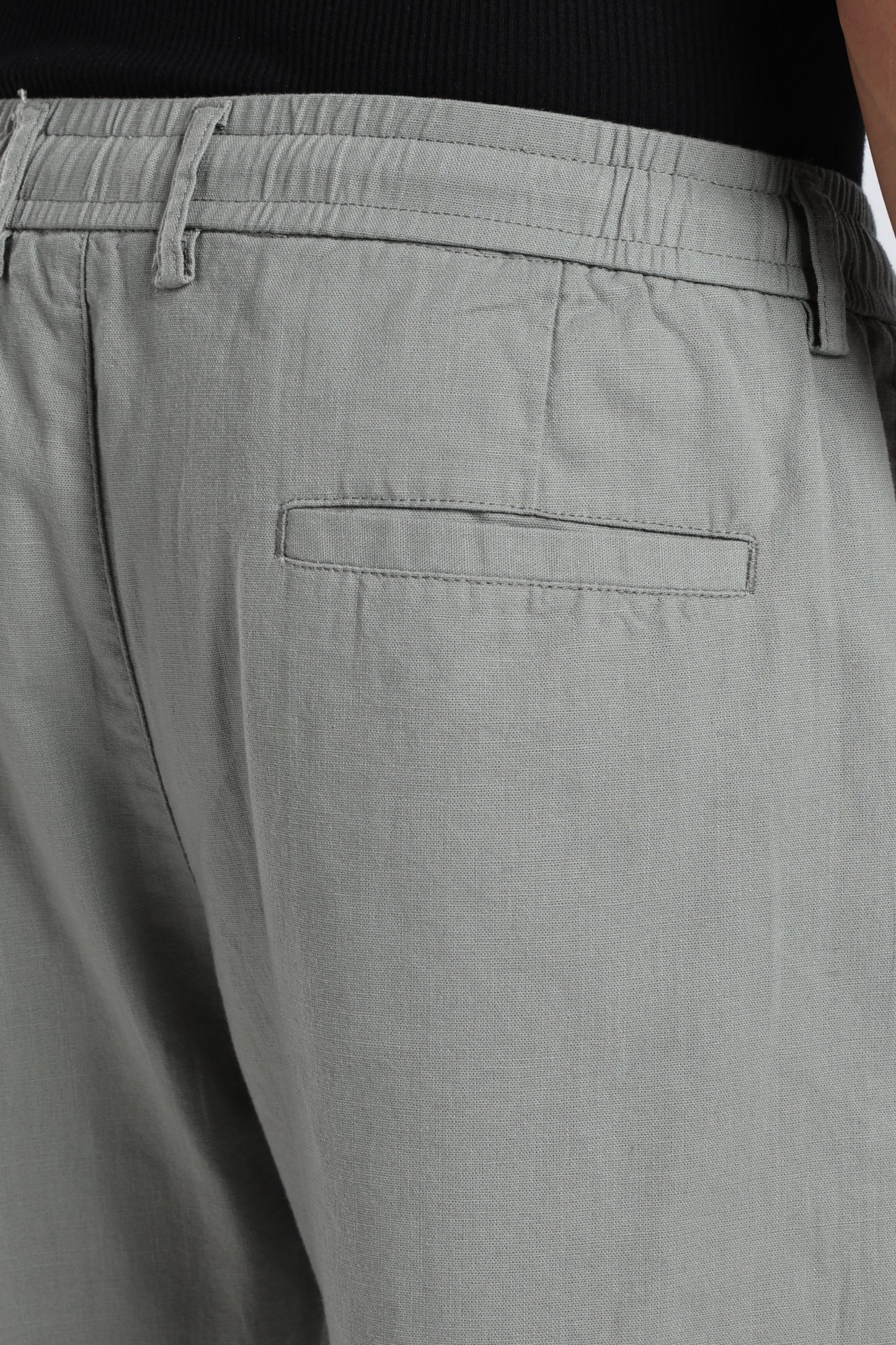 Men Linen Cotton Traveller Trousers – Fern