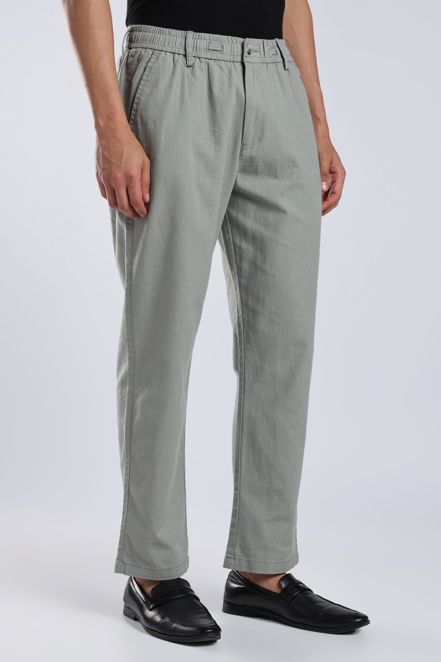 Men Linen Cotton Traveller Trousers – Fern