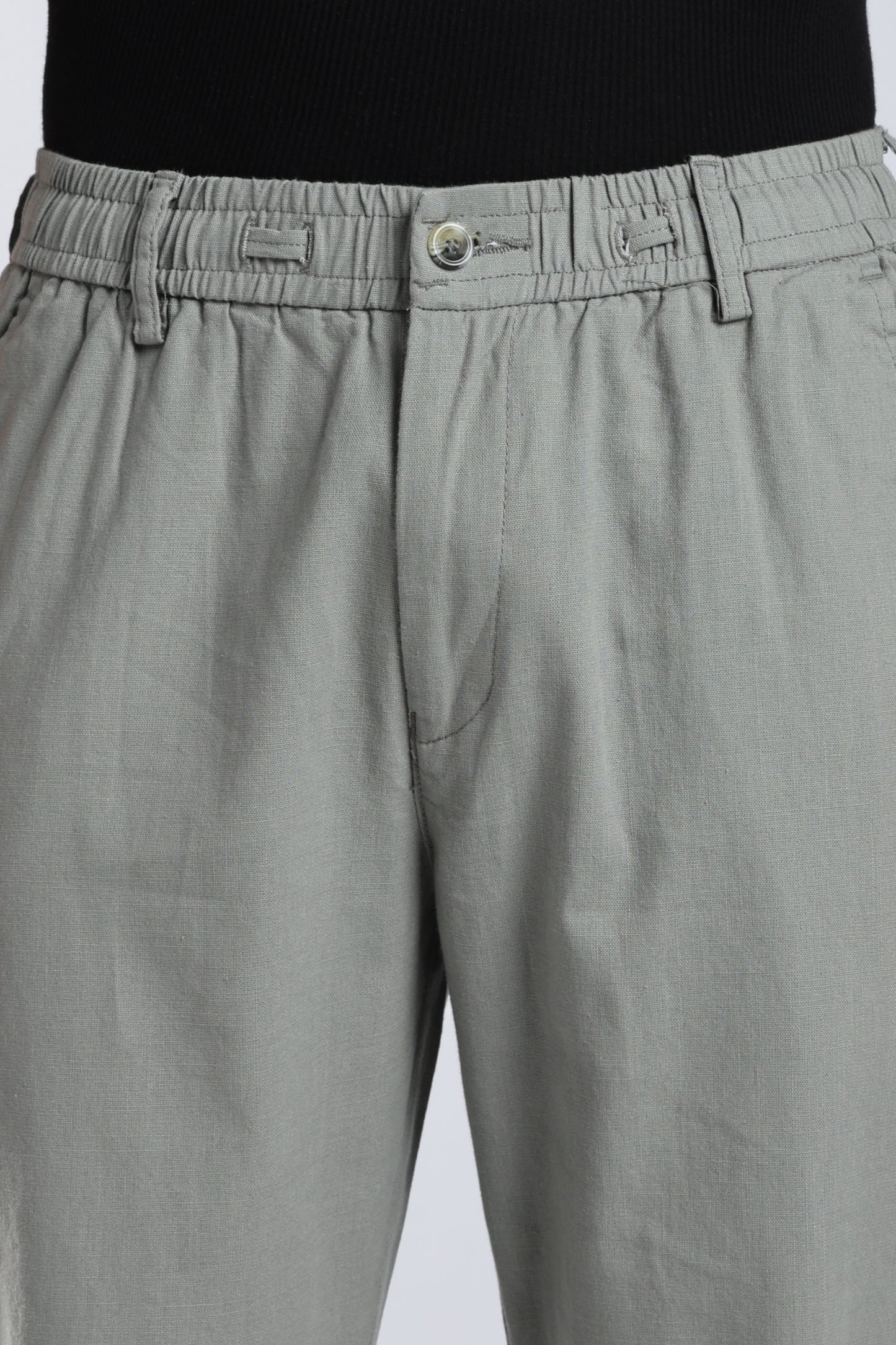 Men Linen Cotton Traveller Trousers – Fern