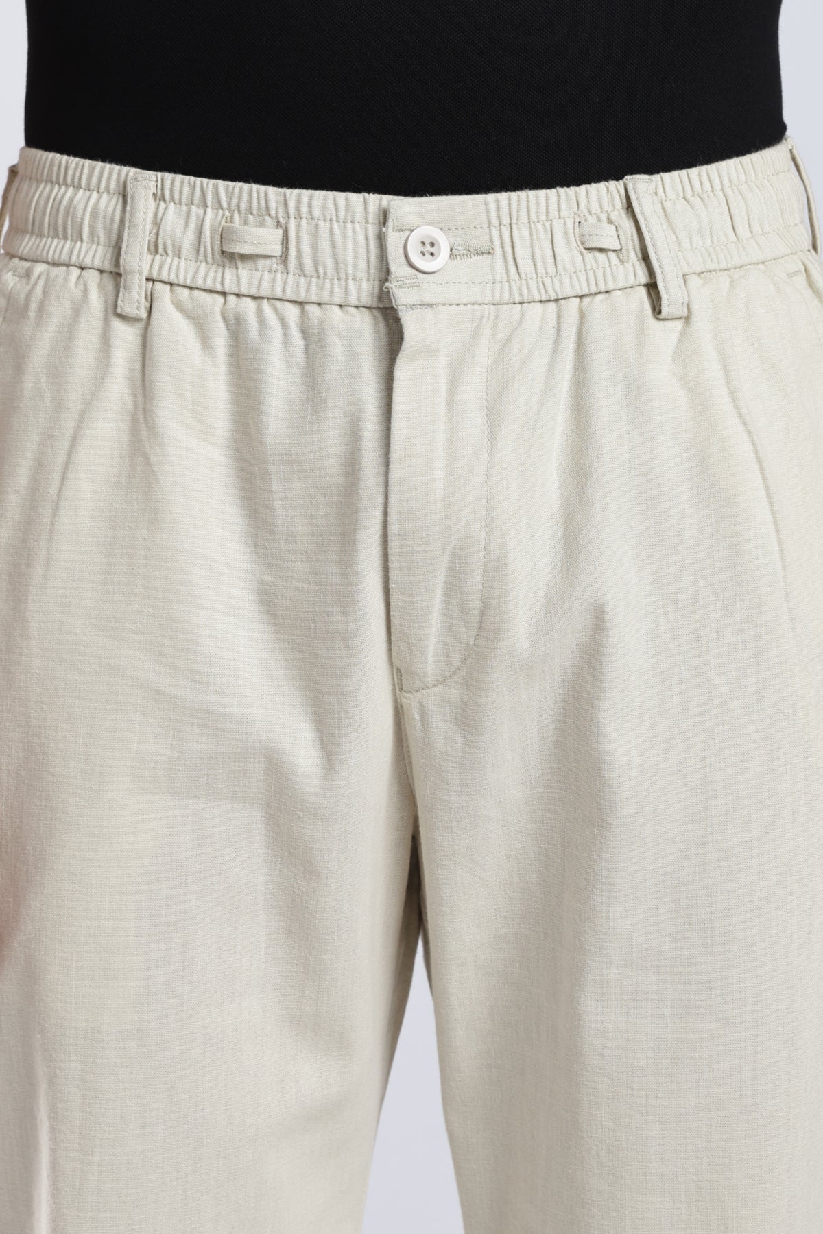 Men Marvel Linen Traveller Trouser – Beige