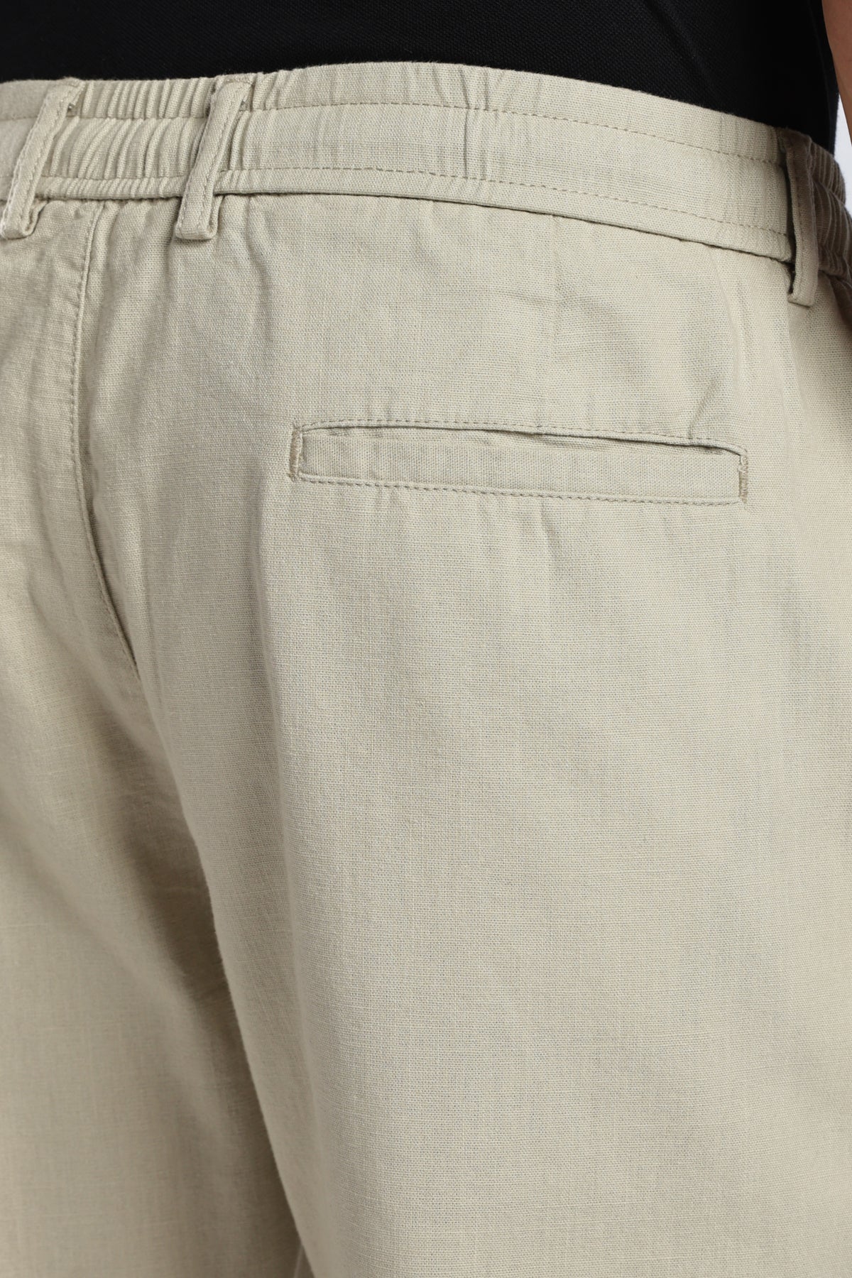 Men Marvel Linen Traveller Trouser – Light Olive