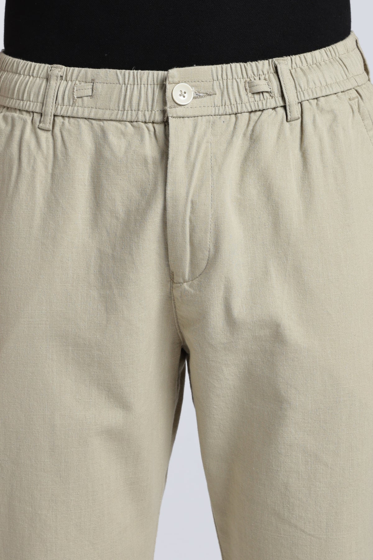 Men Marvel Linen Traveller Trouser – Light Olive