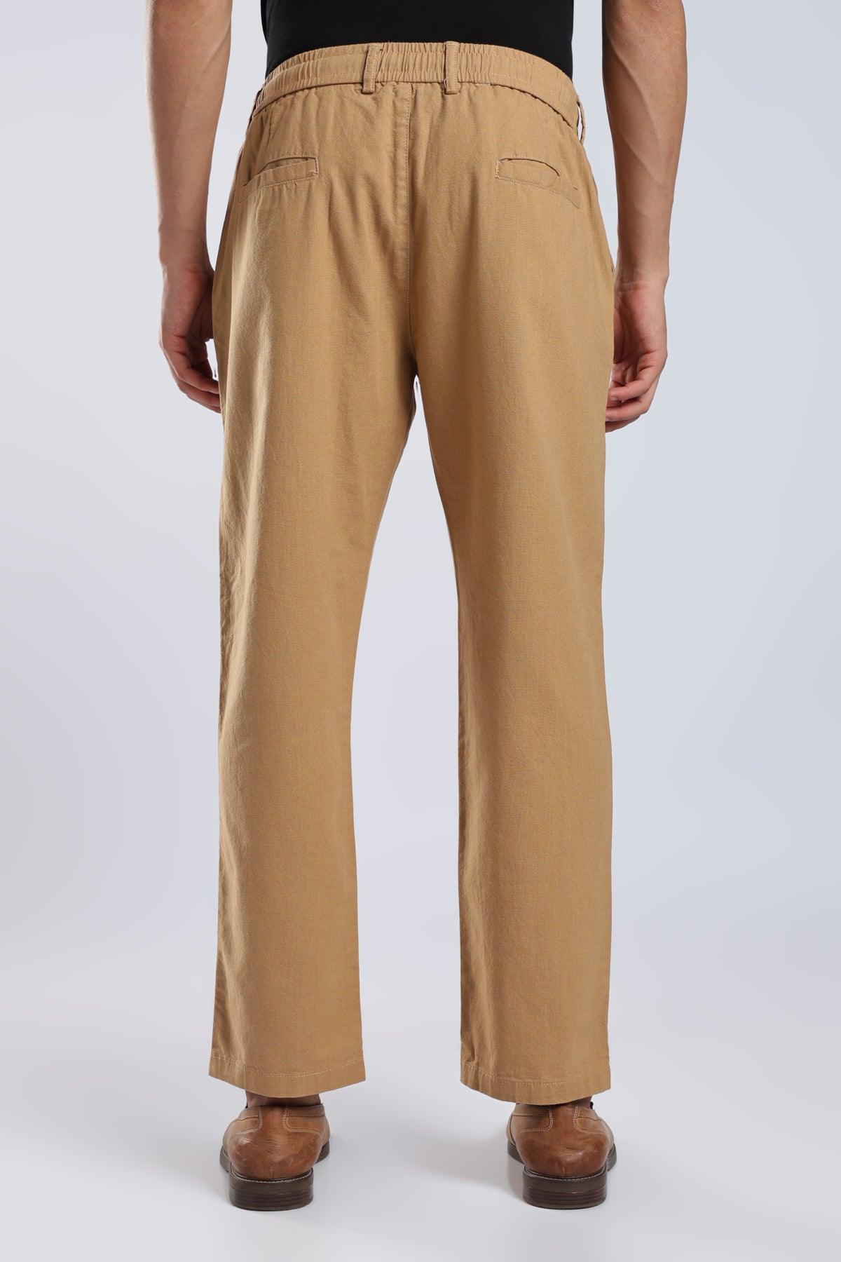 Men Marvel Linen Traveller Trouser – Khaki