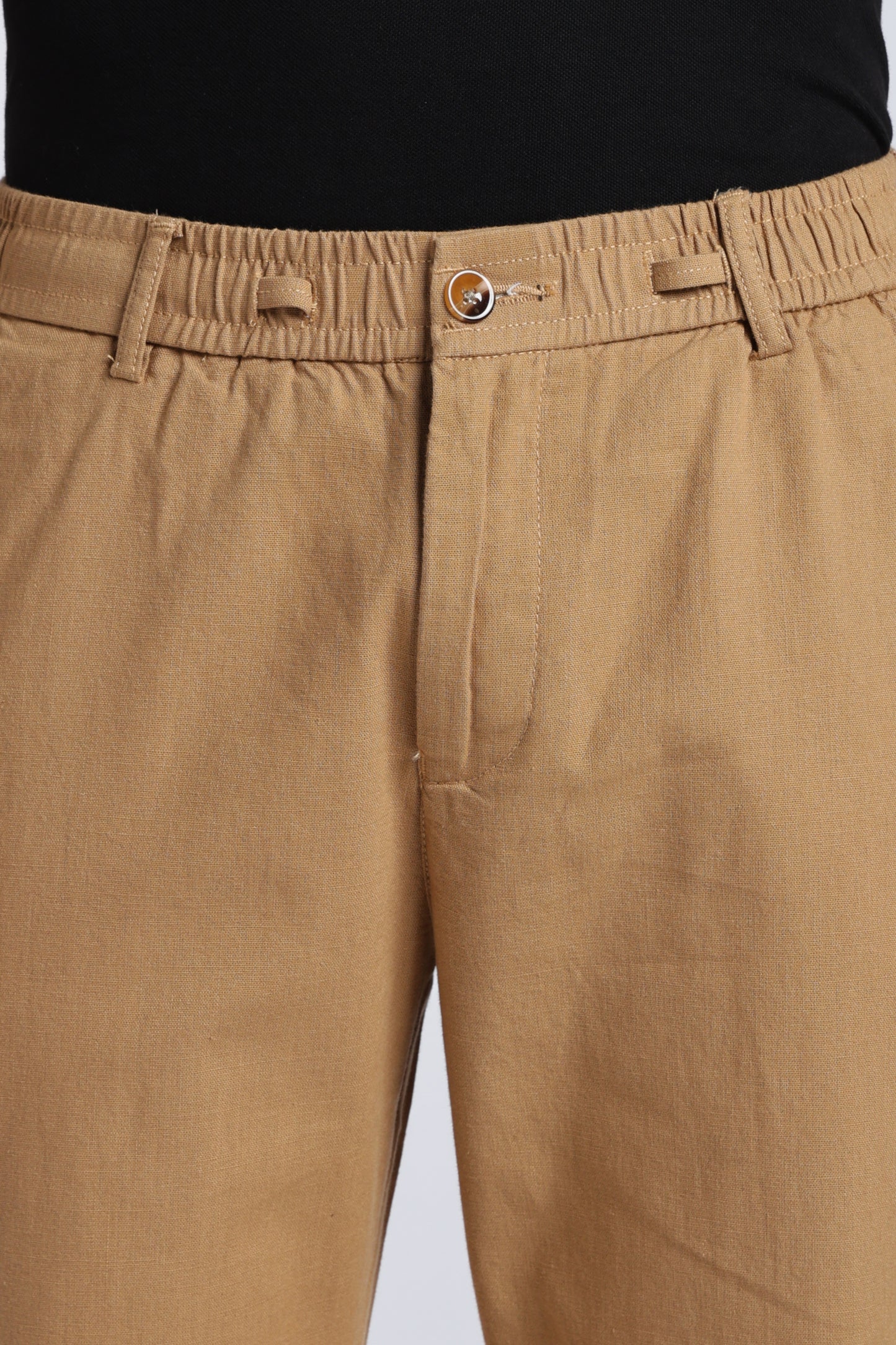 Men Marvel Linen Traveller Trouser – Khaki
