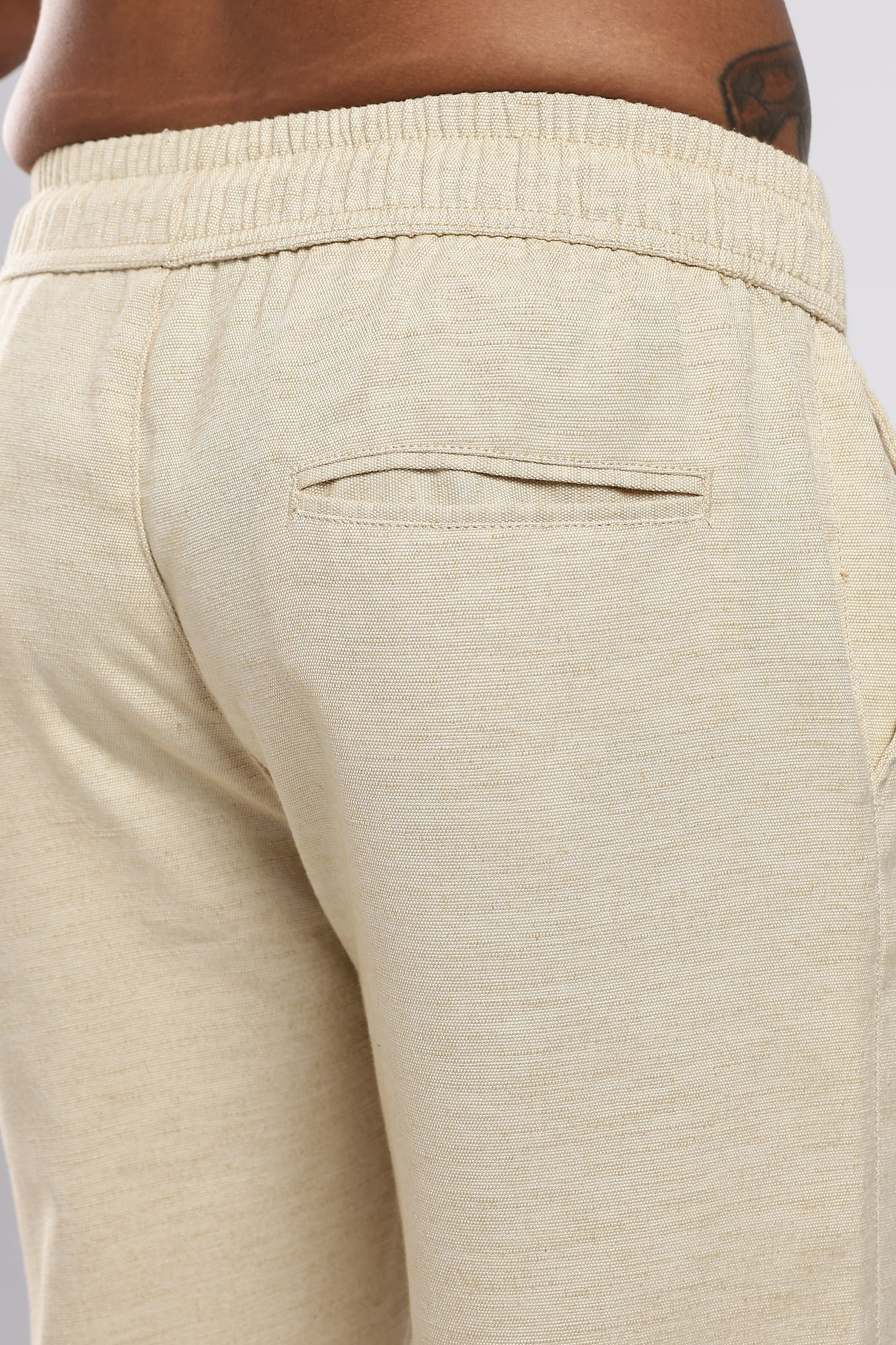 Twisted Linen Like Traveller Pant