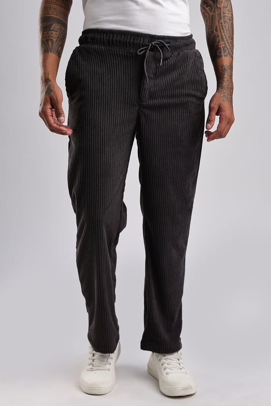 dark grey corduroy pants men