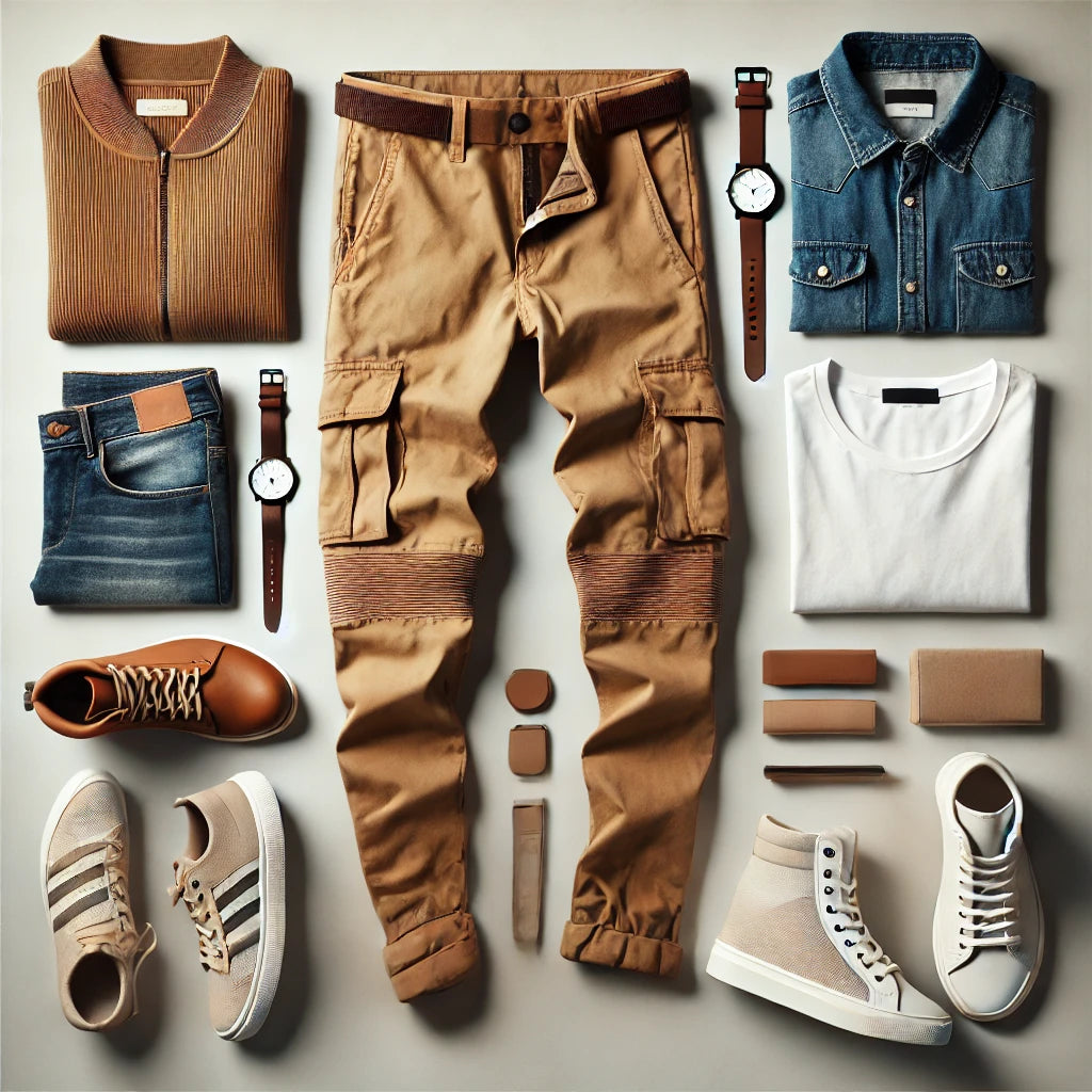 What Is the Best Combination for Brown Cargo Pants?