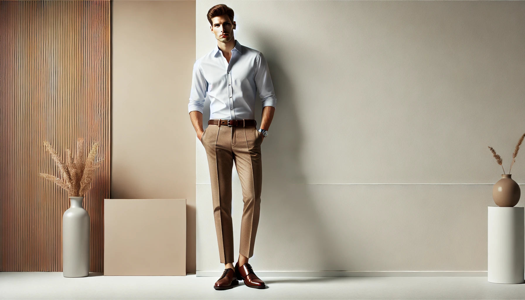 6 Trendy Brown Pants Matching Shirt Ideas for Men
