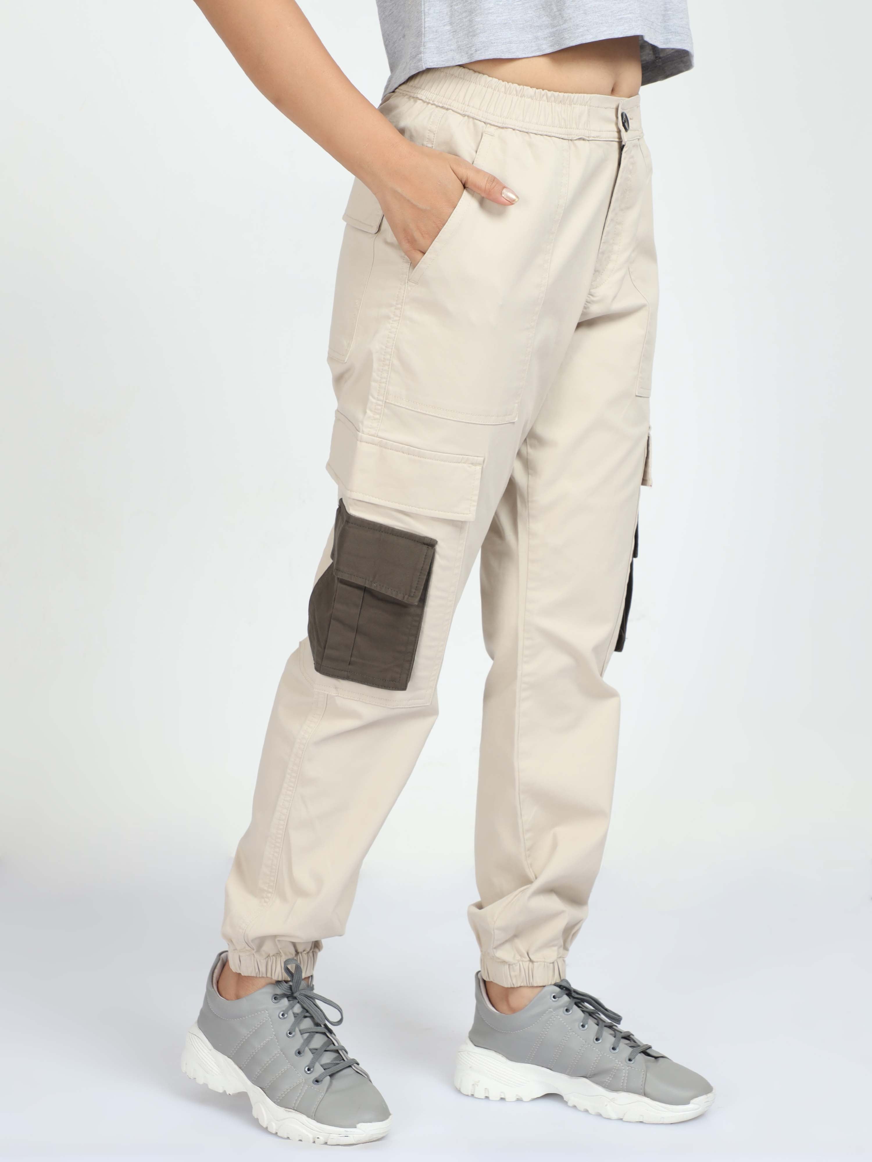 Women's High-rise Slim Fit Ankle Pants - A New Day™ Cream 26 : Target