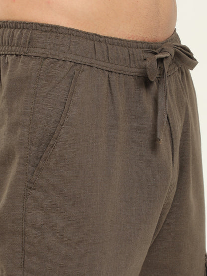 Men Lazy Fern Linen Pants