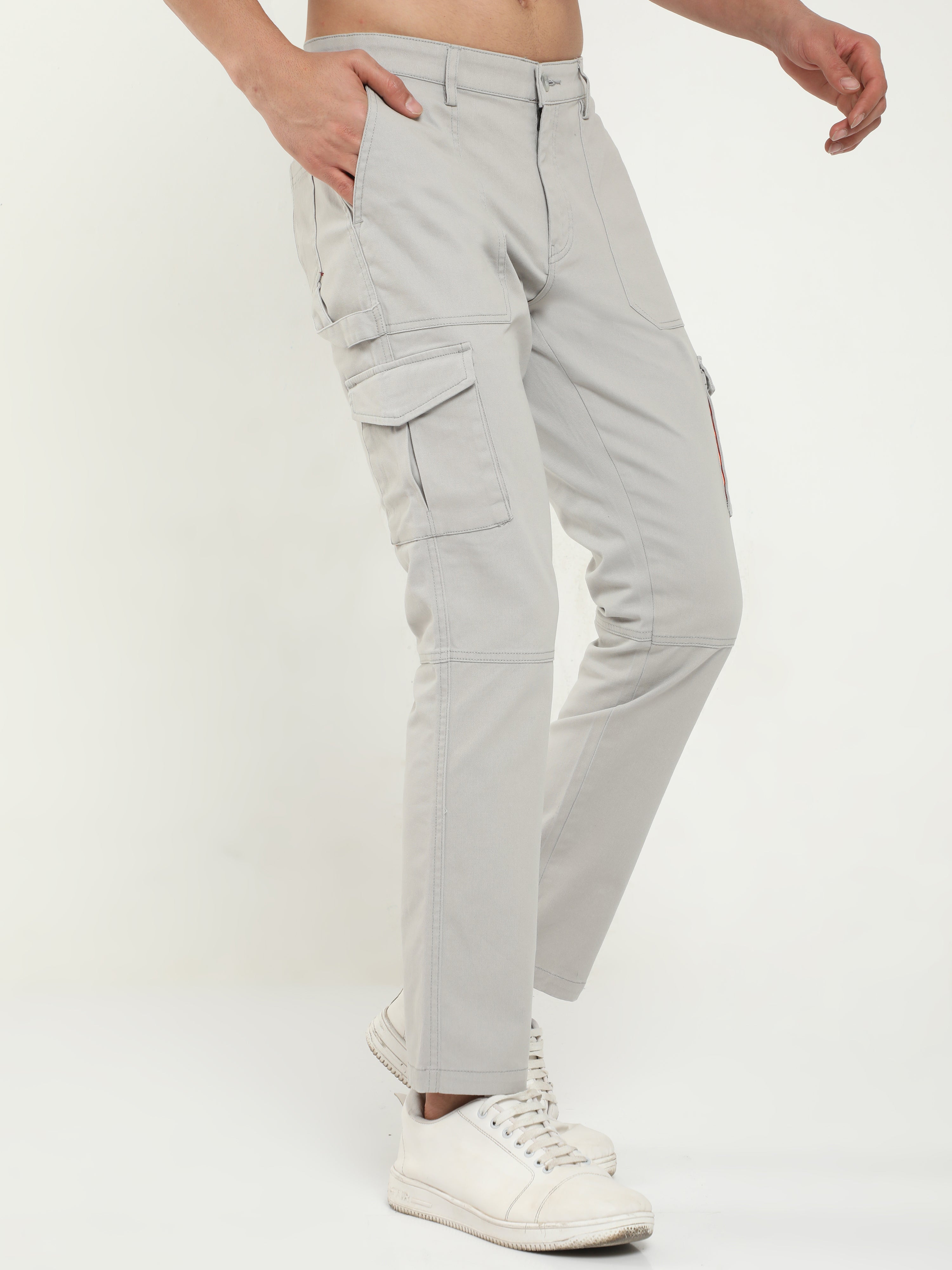 Buy Beige Trousers & Pants for Men by The Indian Garage Co Online | Ajio.com